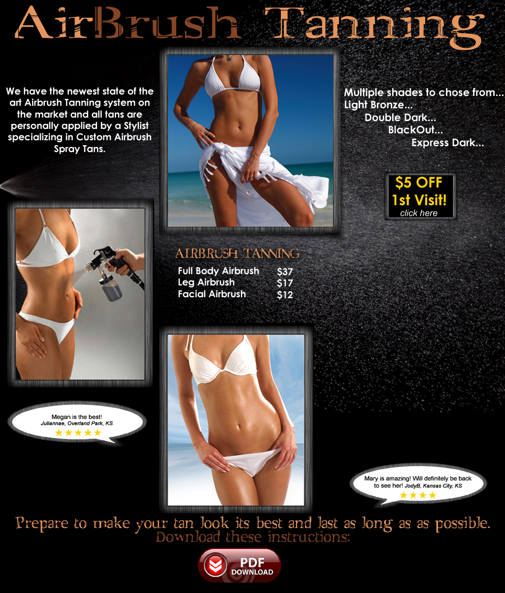 airbrush tanning lenexa